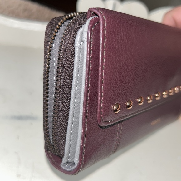 Fossil leather wallet - Picture 4 of 12